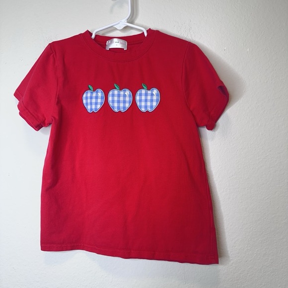 Cecil And Lou Other - Cecil & Lou Apples School Size 6‎ T Boutique Classy Preppy Red T Shirt